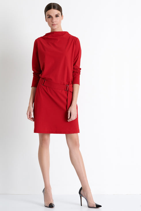 Shan Diana Boat neckline dress