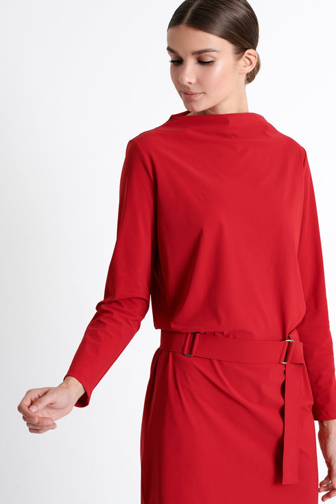 Shan Diana Boat neckline dress