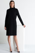 Shan Margot Mock neckline dress