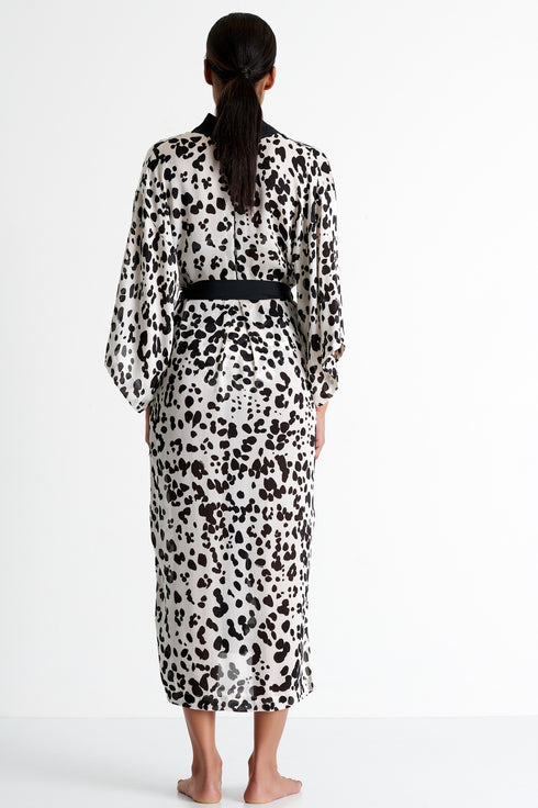 Shan Soie Long silk kimono