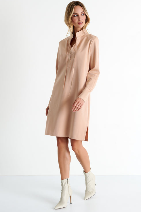 Shan Elizabeth Detailed shirt dress