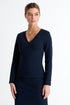 Shan Kate Long sleeve V-neck shirt