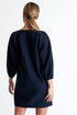 Shan Kate Puff-sleeved classic dress