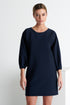 Shan Kate Puff-sleeved classic dress