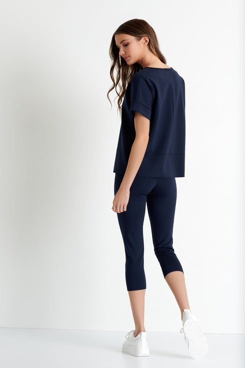 Shan Sofia 3D jersey Capri leggings