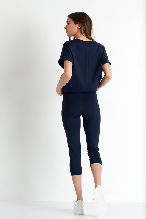 Shan Sofia 3D jersey Capri leggings