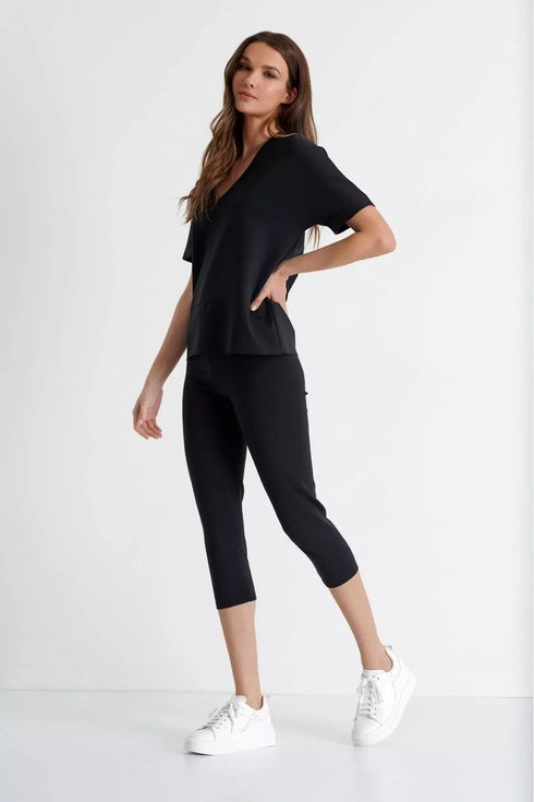 Shan Sofia 3D JERSEY CAPRI LEGGINGS