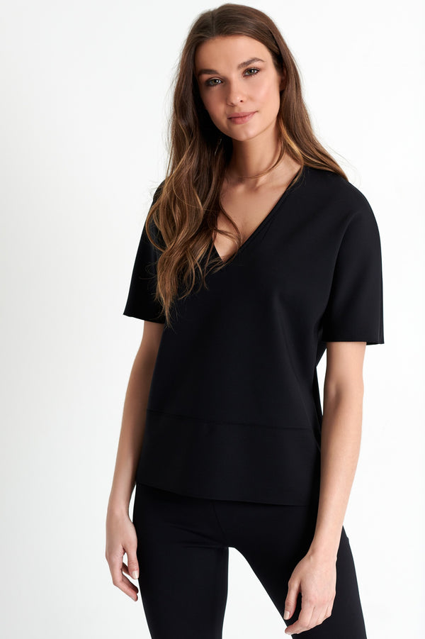 Shan Sofia Plunging neckline top