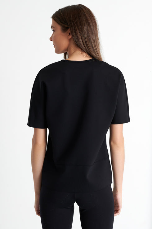 Shan Sofia Plunging neckline top