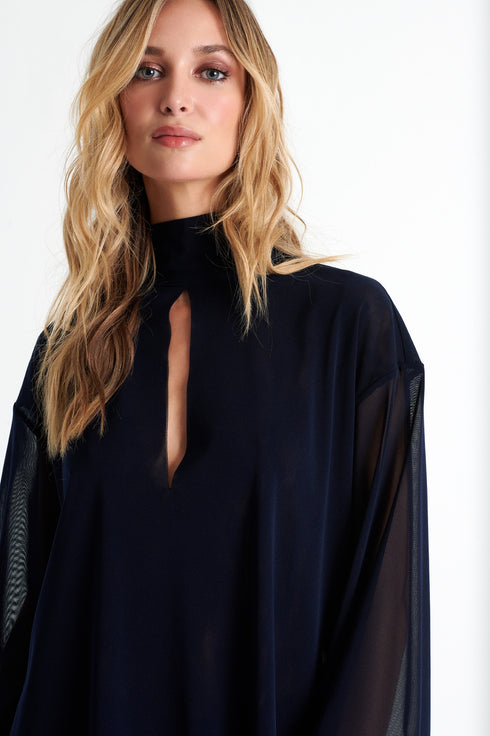 Shan Livia Modern mesh tunic