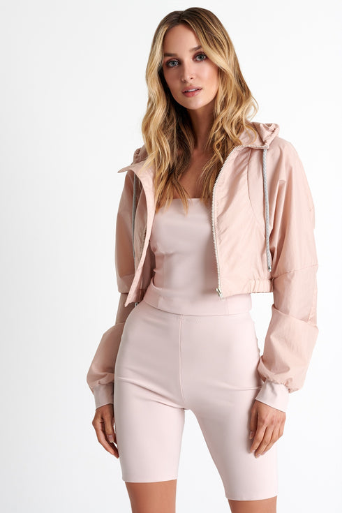 Shan Sofia Waterproof crop jacket