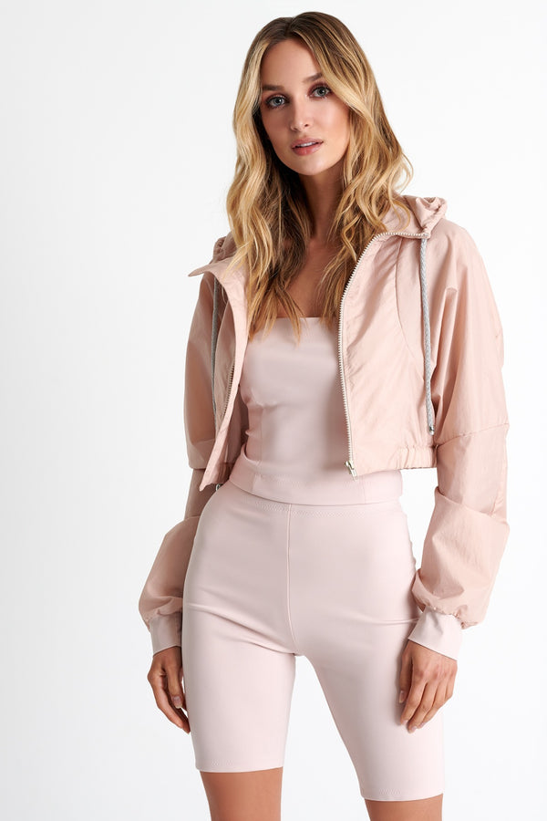 Shan Sofia Waterproof crop jacket