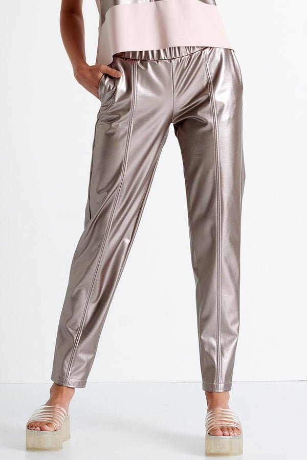 Shan Eva Glamorous vegan leather pants