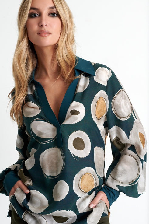 Shan Soie Silk blouse