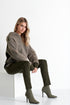 Shan Sofia Hooded mesh sweatshirt