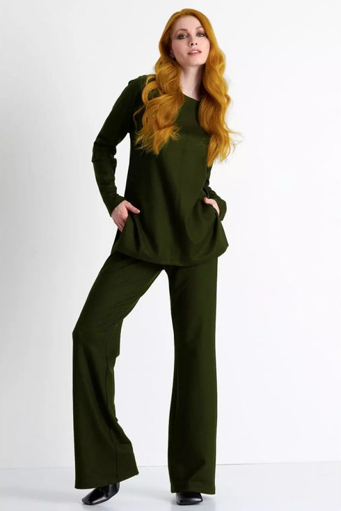 Shan Margot Woolen flared pants