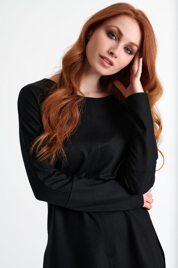 Shan Margot Casual woolen long sleeve top