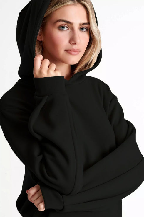 Shan Mila Puff sleeve hoodie