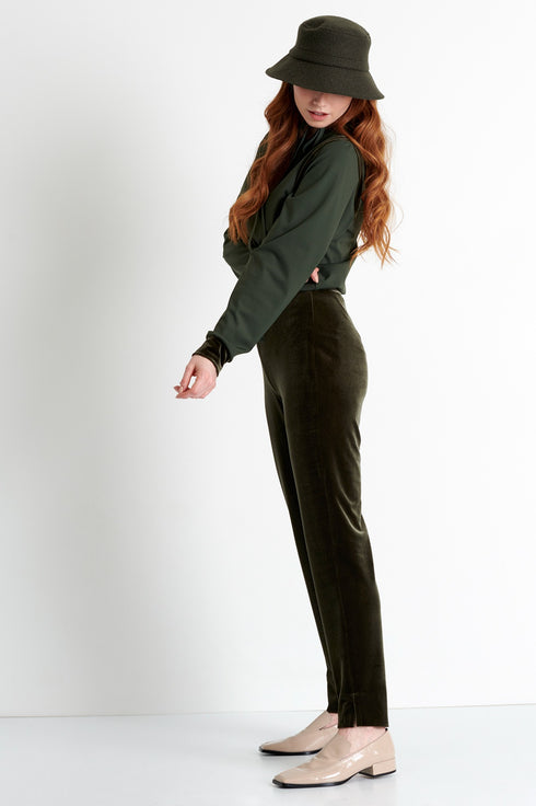 Shan Scarlett Velvet trouser