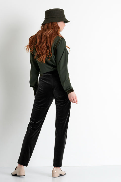 Shan Scarlett Velvet trouser