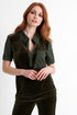 Shan Scarlett Velvet polo