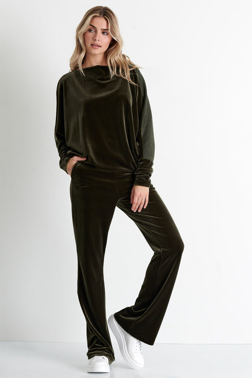 Shan Scarlett Boat neck top