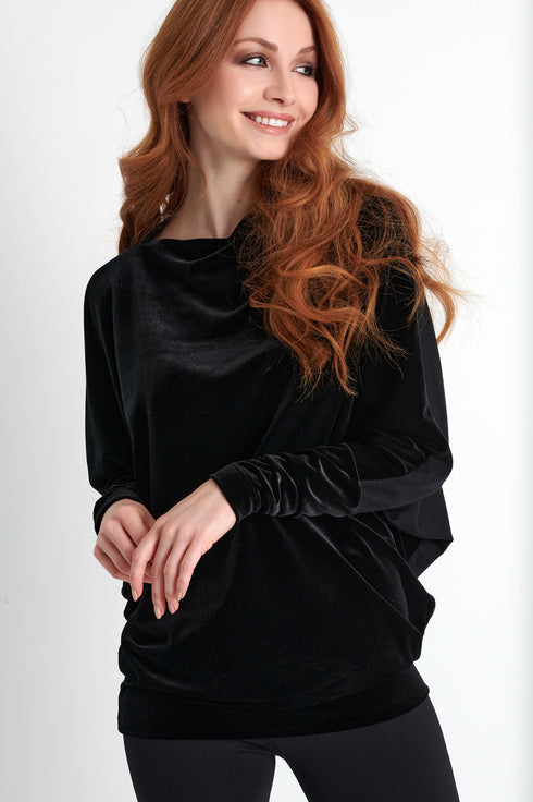 Shan Scarlett Boat neck top