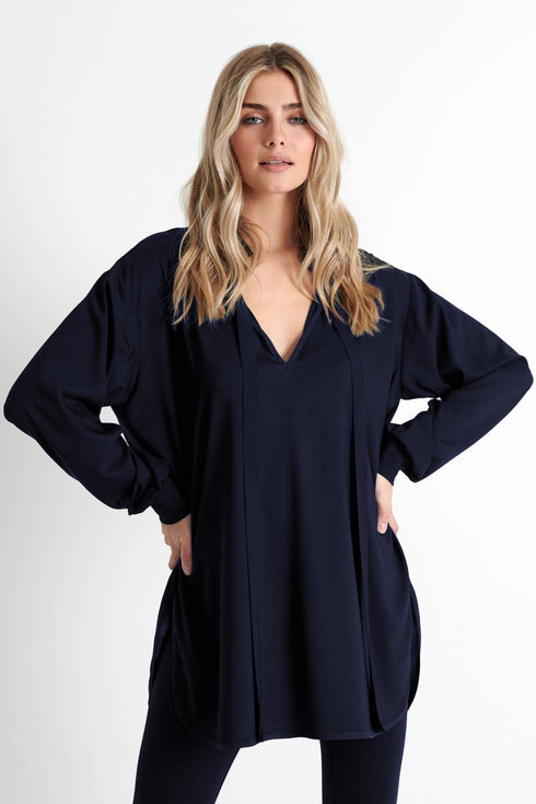 Shan Megan Mock neckline blouse
