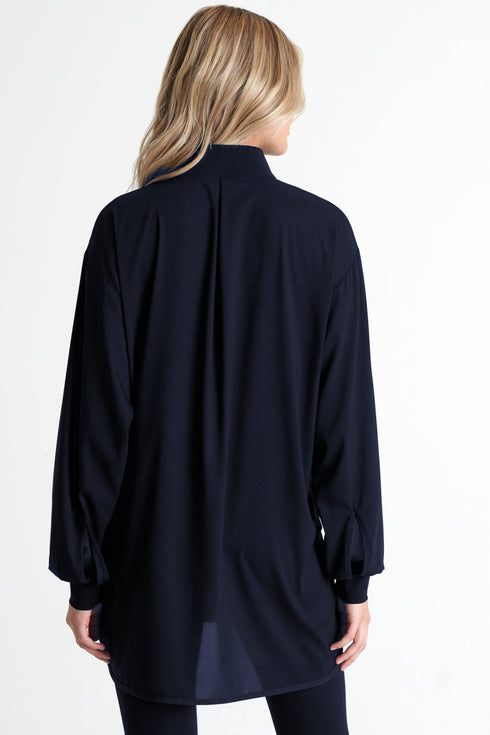 Shan Megan Mock neckline blouse