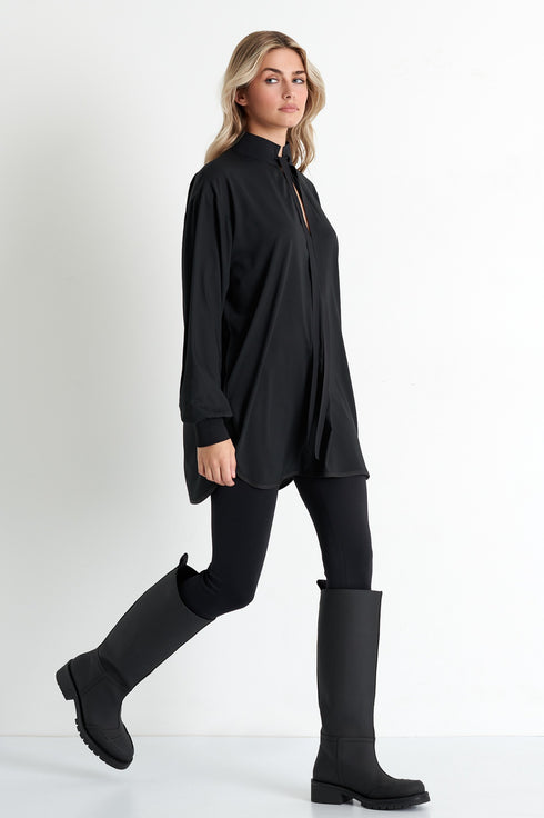 Shan Soie Puff sleeve blouse