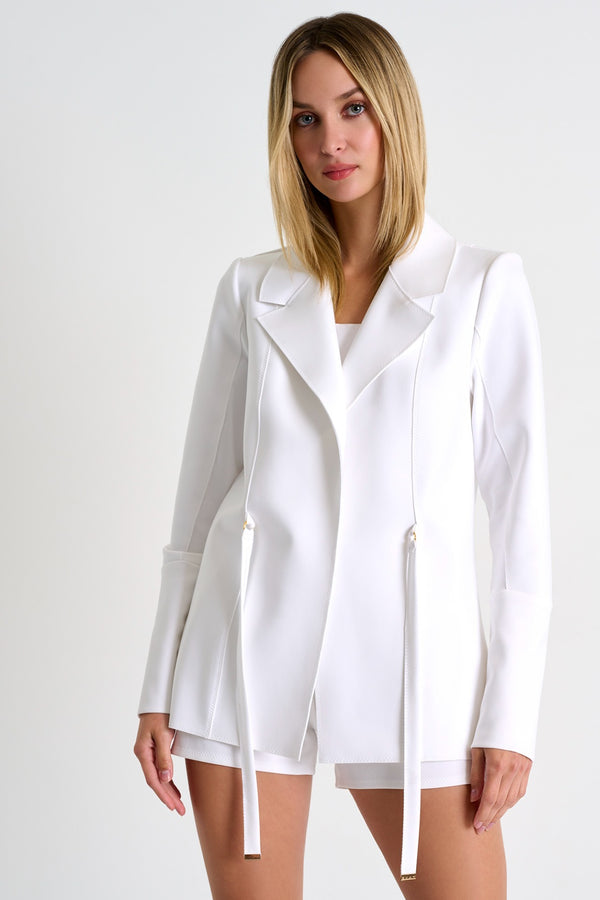 Shan Sofia Structured 3D jersey blazer - 52227-78-000