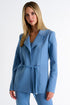 Shan Sofia Structured 3D jersey blazer