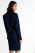 Structured 3D Jersey Blazer - 52227-78-550 02 / 550 Navy / 75% POLYAMIDE, 25% ELASTANE