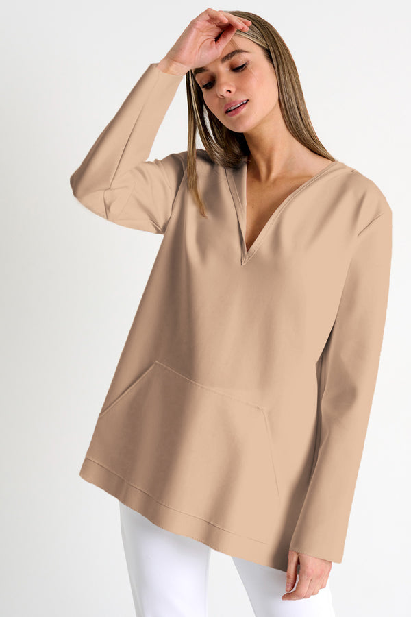 Shan Sofia Hooded long sleeve top