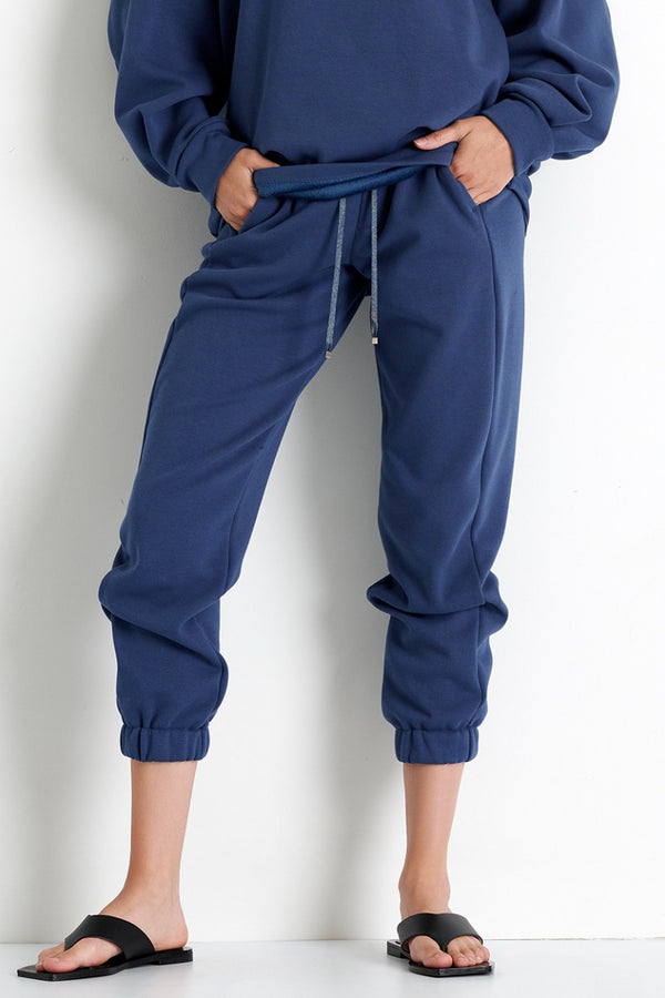 Shan Mila Fashion track pants Fleece jersey
