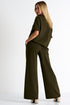 Shan Mila Wide leg lounge pants Fleece jersey