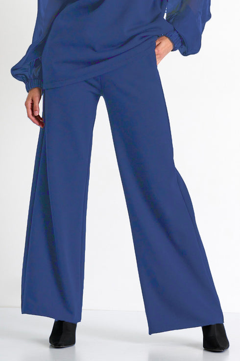 Shan Mila Wide leg lounge pants Fleece jersey
