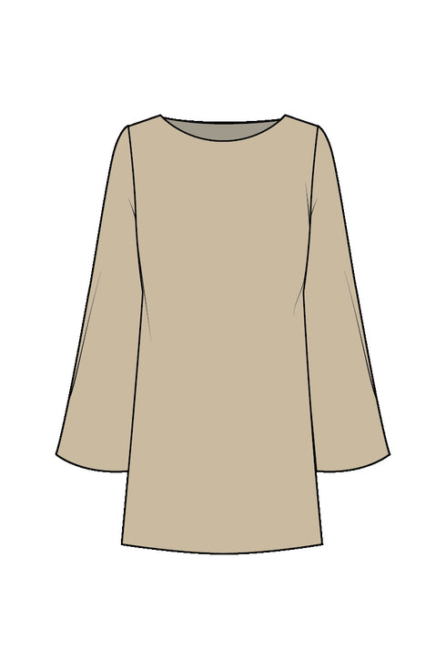 Shan Mila dress Fleece jersey