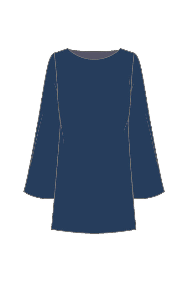 Shan Mila dress Fleece jersey