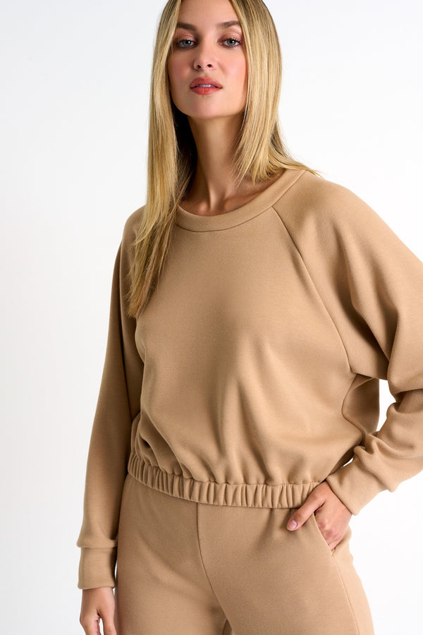 Shan Mila Soft & trendy top Fleece jersey