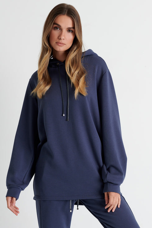 Shan Mila Puff sleeve hoodie