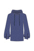 Shan Mila Textured Jersey Hoodie