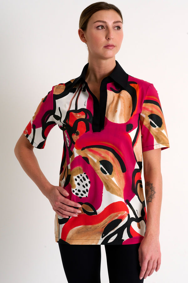 Shan Lycra Short sleeve lycra polo