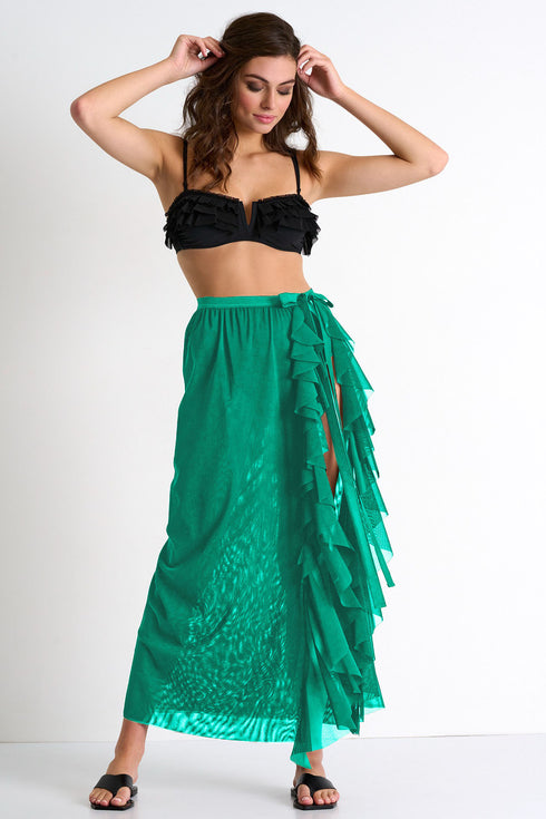 Shan Mia Mesh pareo cover-up