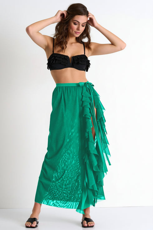 Shan Mia Mesh pareo cover-up