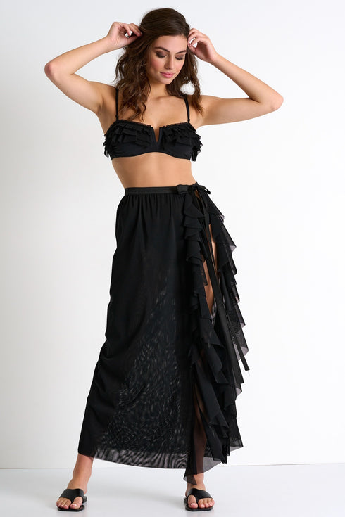 Shan Mia Mesh pareo cover-up