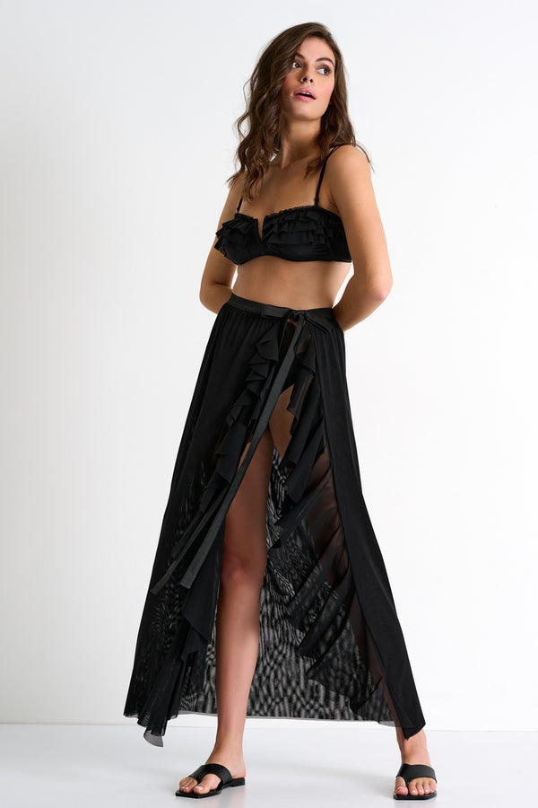 Shan Mia Mesh pareo cover-up