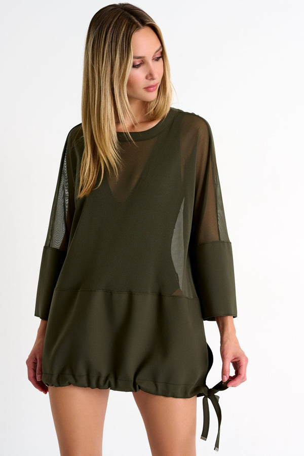 Shan Mia Mesh tunic