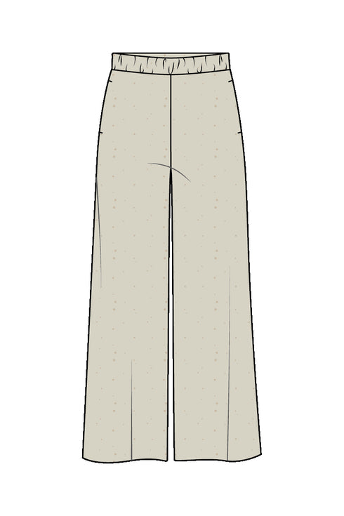 Shan Mila Textured Jersey Pants