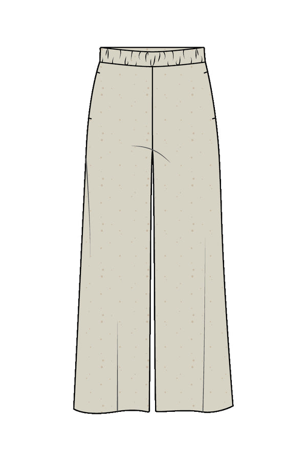 Shan Mila Textured Jersey Pants